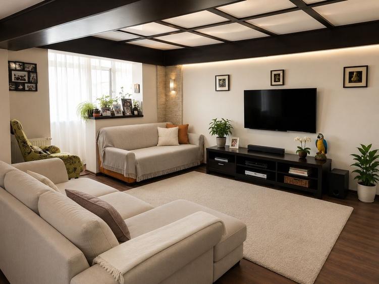 Apartament cu 3 camere decomandat în Exterior Vest