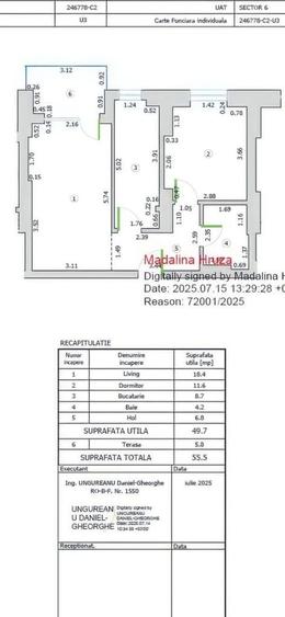 Drumul Taberei Apt 2 camere 56 mp Lux | Novum 56 Bd. Timisoara! - 8