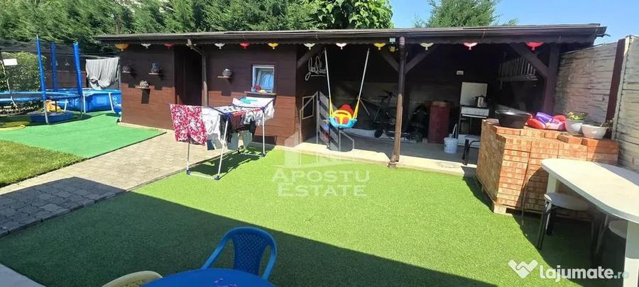 Casă cu 4 camere cu Teren 400 Mp în Șag
