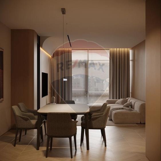 Apartament cu 2 camere semidecomandat în Central