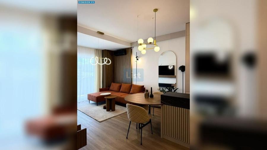 Apartament cu 2 camere semidecomandat, mobilat în Florești
