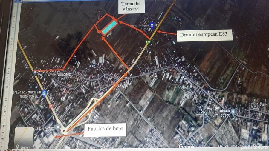 Teren de 3300 mp, în Central