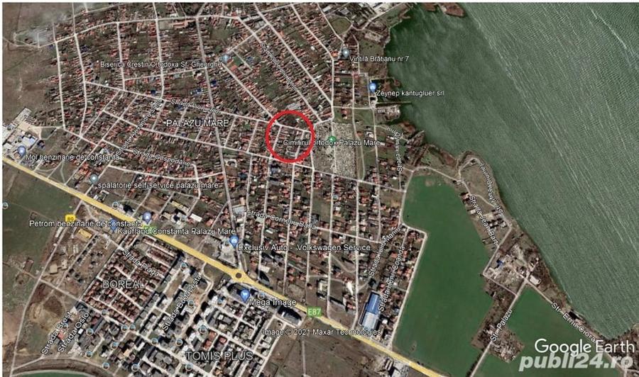 Teren de 480 mp, în Palazu Mare