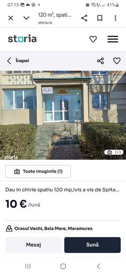 Spațiu comercial, de 120 mp, în Exterior Vest