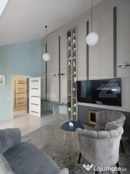 Apartament cu 4 camere decomandat, mobilat în Central