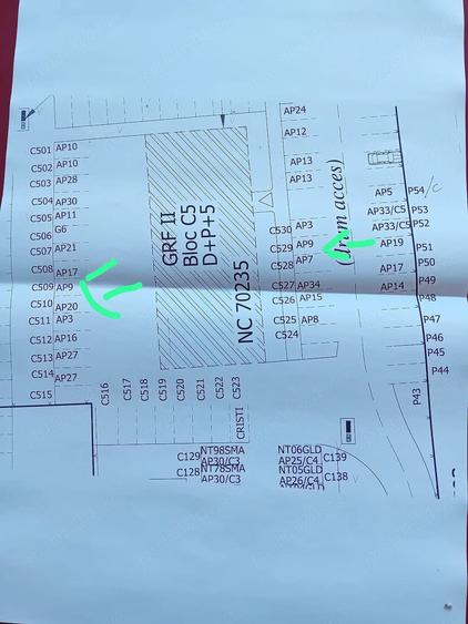 Apartament cu 2 camere decomandat în Precista