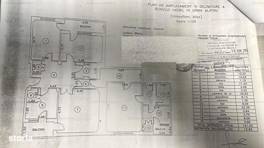 Apartament cu 4 camere decomandat în Dorobanți