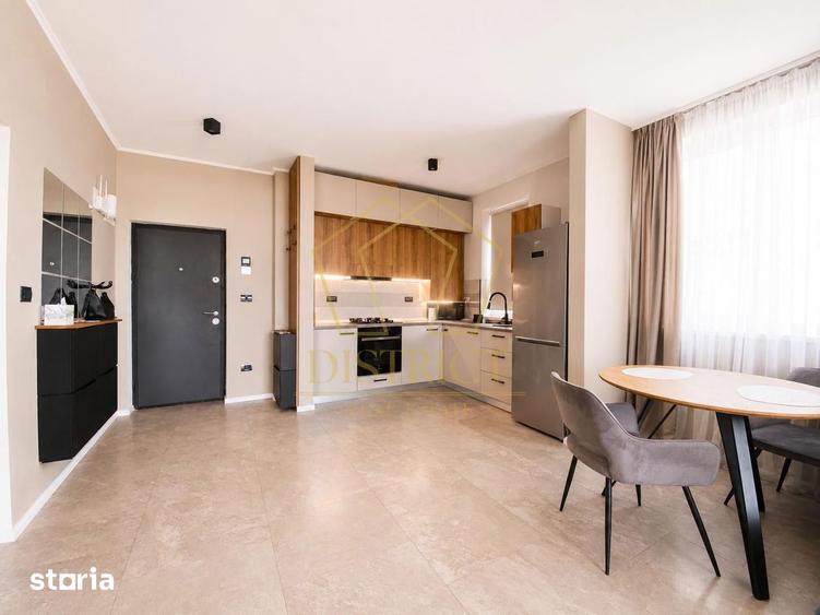 Apartament cu 2 camere, mobilat în Dumbrăvița