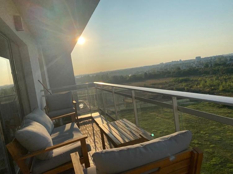 Apartament cu 3 camere decomandat, mobilat în Barbu Văcărescu