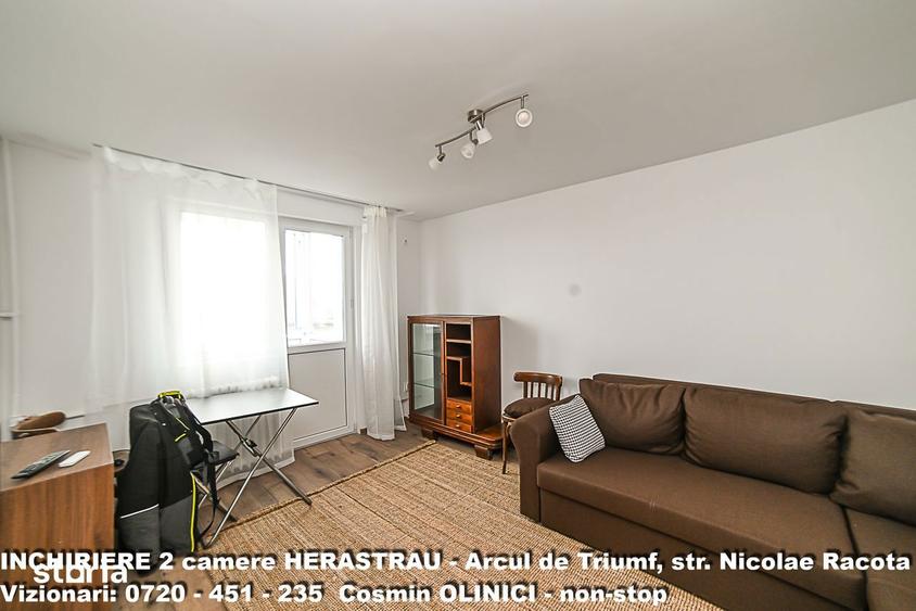 Apartament cu 2 camere decomandat, mobilat în Aviatorilor