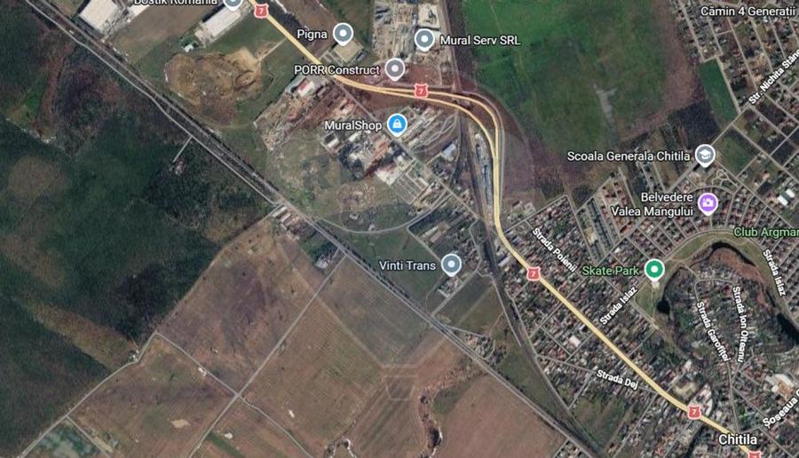 Teren Construcții intravilan de 2504 mp, în Nord-Vest