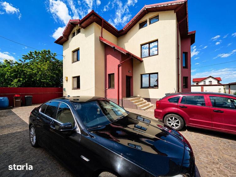 Casă cu 6 camere cu Teren 500 Mp în Crevedia