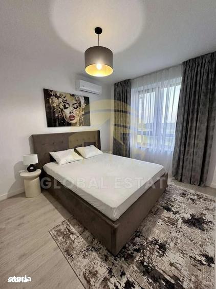 Apartament cu 2 camere semidecomandat în Băneasa