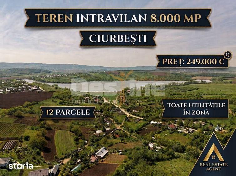 Teren de 8000 mp, în Miroslava