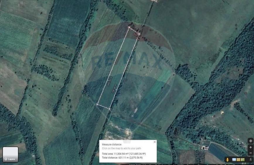 Teren de 11000 mp, în Satulung