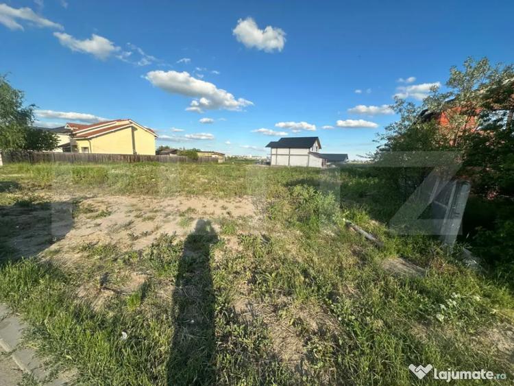 Teren de 1319 mp, în Popoveni