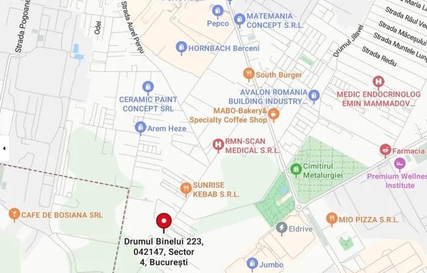 Apartament cu 2 camere decomandat, mobilat în Metalurgiei