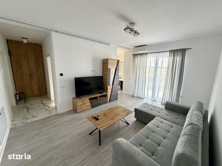 Apartament cu 2 camere decomandat, mobilat în Moșnița Nouă