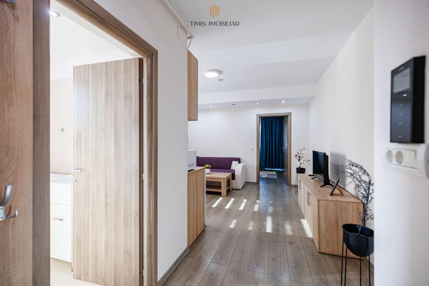 Apartament cu 2 camere semidecomandat, mobilat în Torontalului