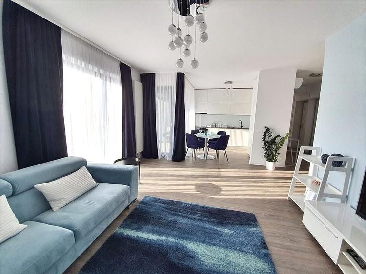Apartament cu 2 camere semidecomandat, mobilat în Aviației