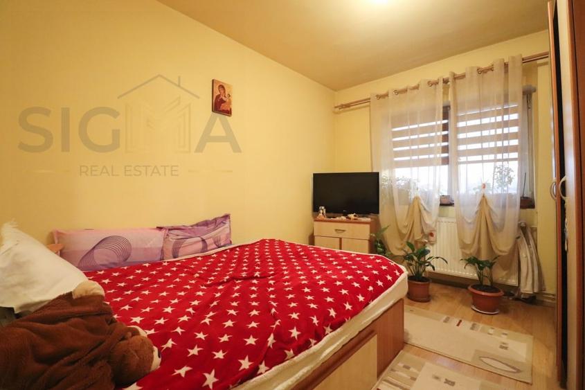 Apartament cu 3 camere decomandat, mobilat în Între Lacuri