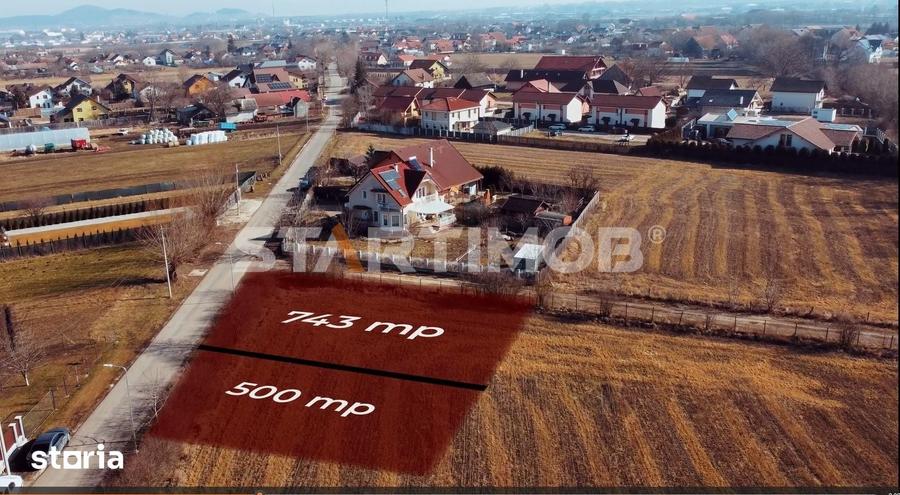 Teren de 500 mp, în Stupini