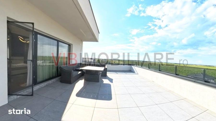 Apartament cu 4 camere, mobilat în Tunari