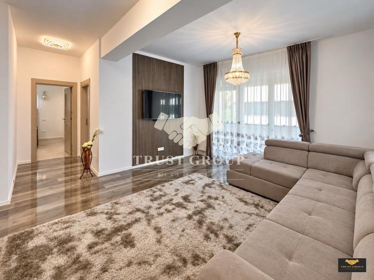 Apartament cu 3 camere decomandat, mobilat în Herăstrău
