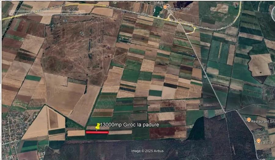 Proprietar, vand teren agricol in Giroc langa manastire si padure - 1