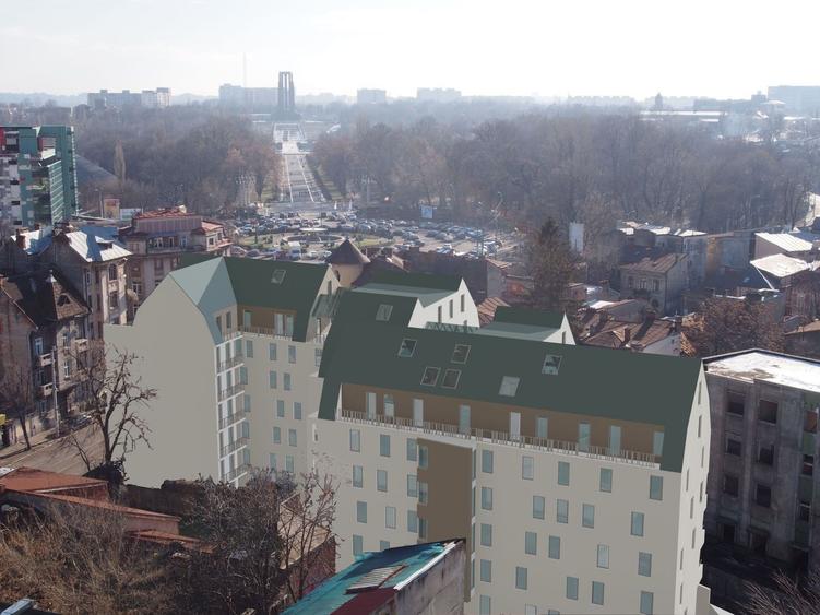 Teren Construcții intravilan de 1900 mp, în Parcul Carol