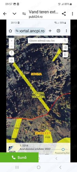 Teren de 12253 mp, în Soveja