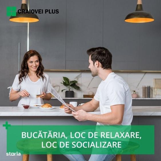Apartament cu 3 camere semidecomandat în Craiovei