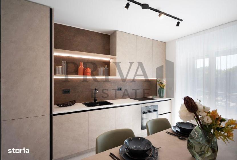 Apartament cu 3 camere, mobilat în Nord