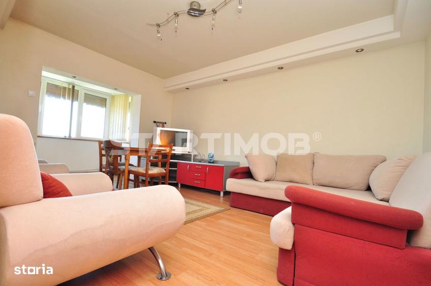 Apartament cu 2 camere decomandat, mobilat în Valea Cetății