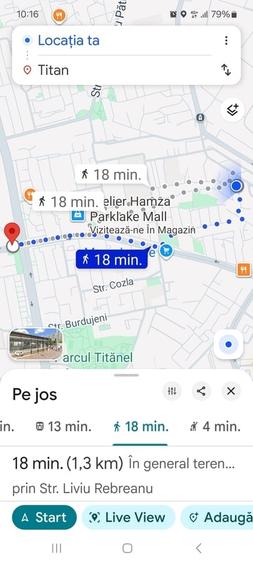 Apartament cu 4 camere semidecomandat în Titan