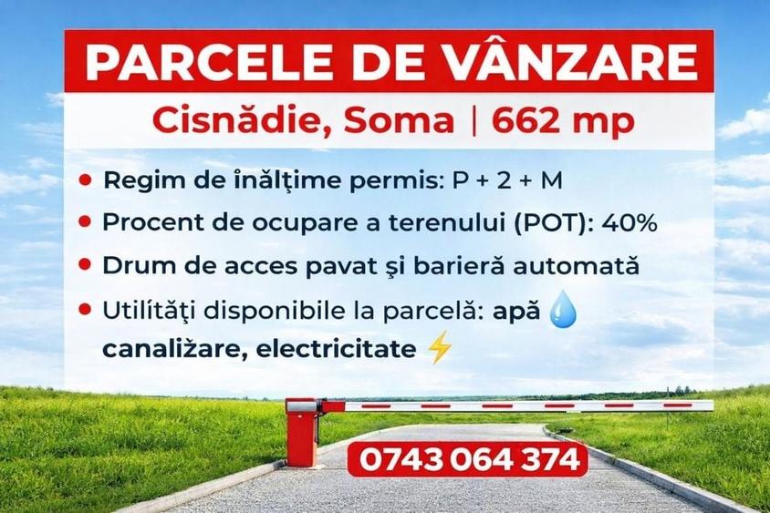 Teren de 662 mp, în Central