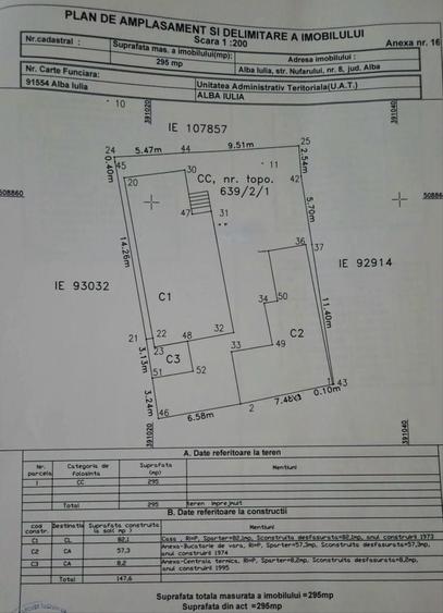 Casă cu 2 camere în Central