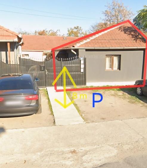 Casă cu 2 camere în Calea Aradului