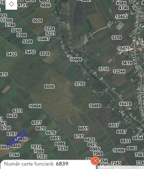 Teren de 20947 mp, în Moara