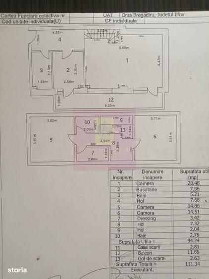 Duplex 3 camere cu scara interioara Bragadiru - Smardan-Libertatii. - 18