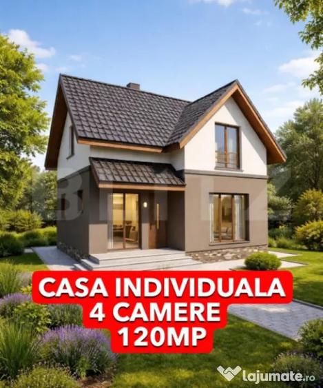 Casă cu 4 camere cu Teren 600 Mp în Urseni