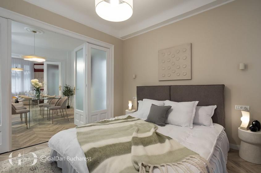 Apartament cu 4 camere, mobilat în Cișmigiu