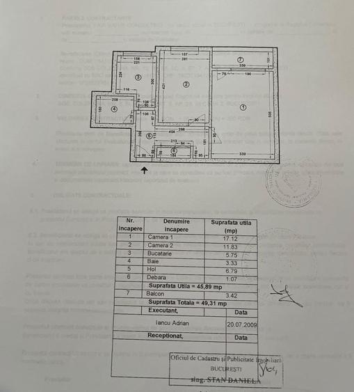 Apartament cu 2 camere decomandat în Colentina