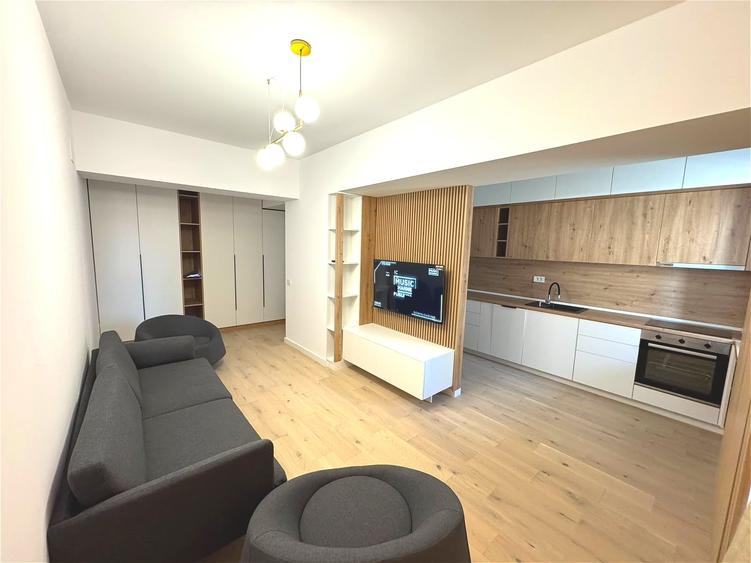 Apartament cu 2 camere decomandat, mobilat în Voluntari