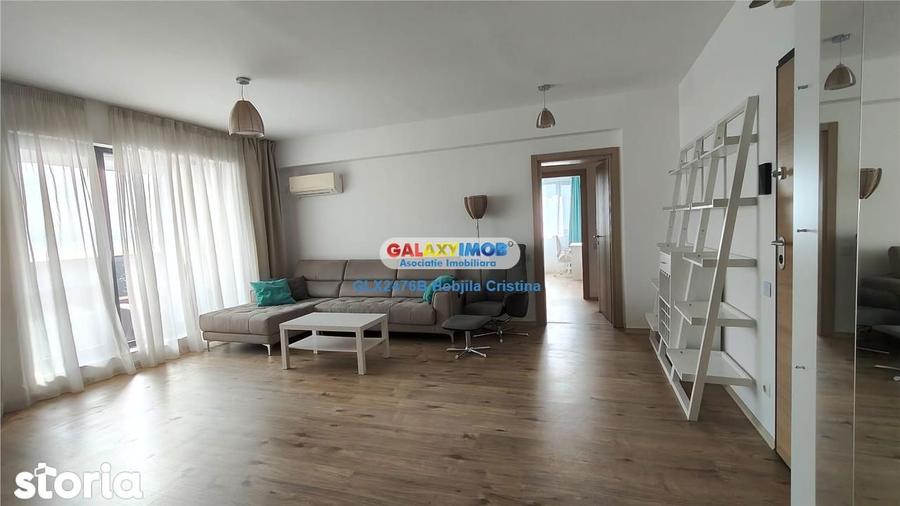 Apartament cu 4 camere, mobilat în Băneasa