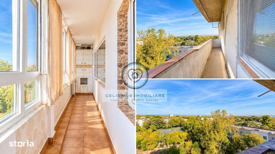 Apartament cu 3 camere semidecomandat în Central