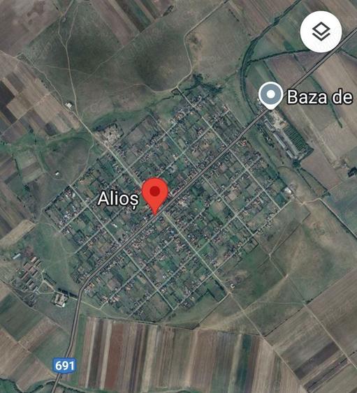 Teren de 5578 mp, în Alioș
