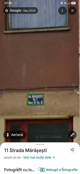 Garsonieră decomandată în Nord