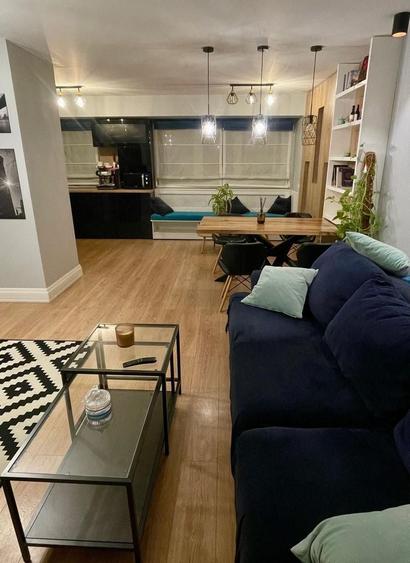 Apartament cu 2 camere semidecomandat, mobilat în Unirii