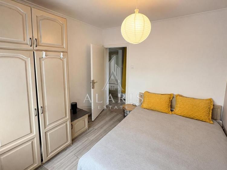 Apartament cu 3 camere semidecomandat, mobilat în Circumvalațiunii